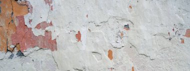 Eski püskü boyalı sıva arka plan