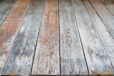 Eski tahta zemin, yüksek açı, kopyalama alanı, arkaplan