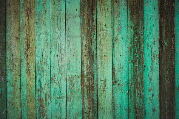 Старые Потрепанные Зеленые Доски Деревянный Фон — стоковое фото