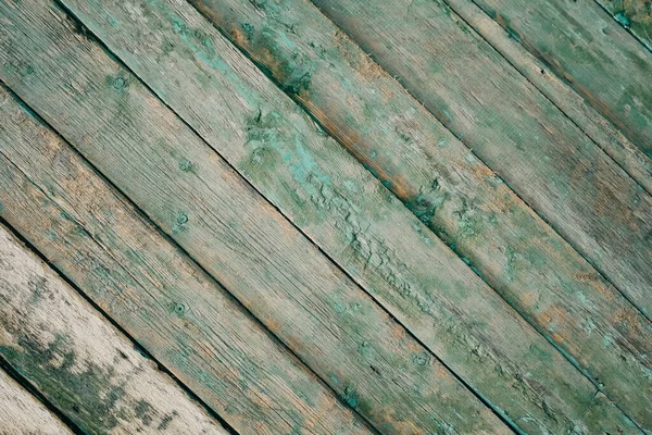 Старые Потрепанные Зеленые Доски Деревянный Фон — стоковое фото