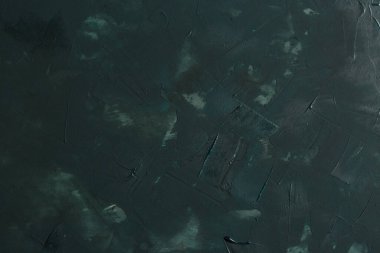 Sıva dokusu, koyu mavi-yeşil arkaplan, afiş