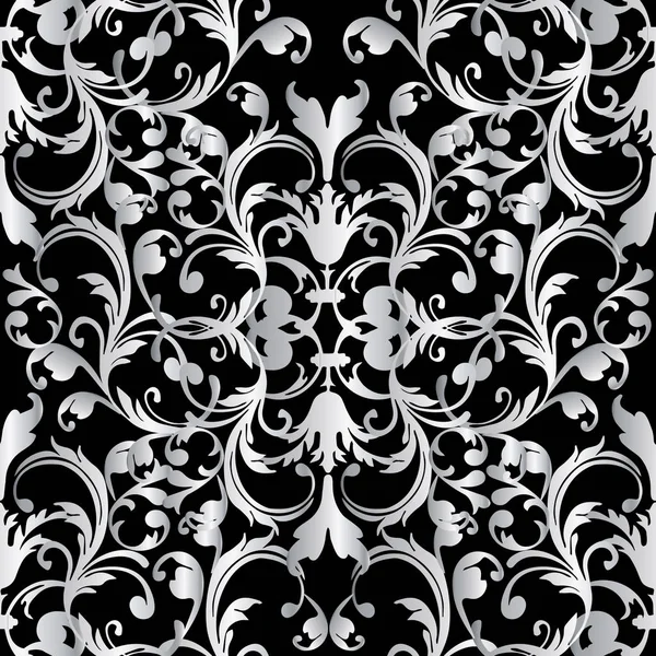 Barokke naadloze patroon — Stockvector