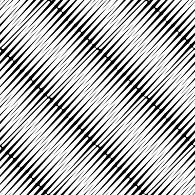 Yumurtadan çıkmış dikişsiz desen. Vektör siyah ve beyaz hatching backgr