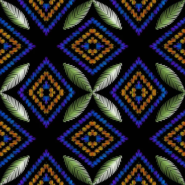 Vecteur Floral Texturé Motif Sans Couture Fond Tapisserie Coloré Répétez — Image vectorielle