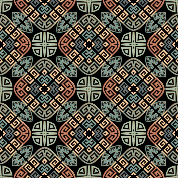 Motif Vectoriel Moderne Géométrique Sans Couture Origine Ethnique Tribale Abstraite — Image vectorielle