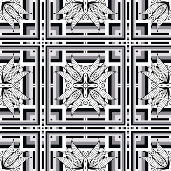 Nahtloses Muster Schottenmuster Ornamental Vektor Karierten Hintergrund Wiederholen Sie Den — Stockvektor