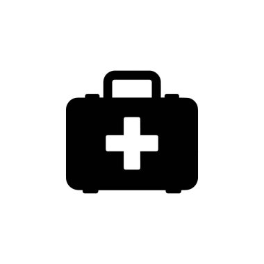 tıbbın su toplayan siluet tabletleri beyaz arkaplanda izole edildi