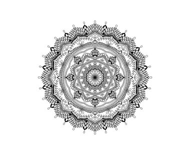 Mandala süs deseni iyi.