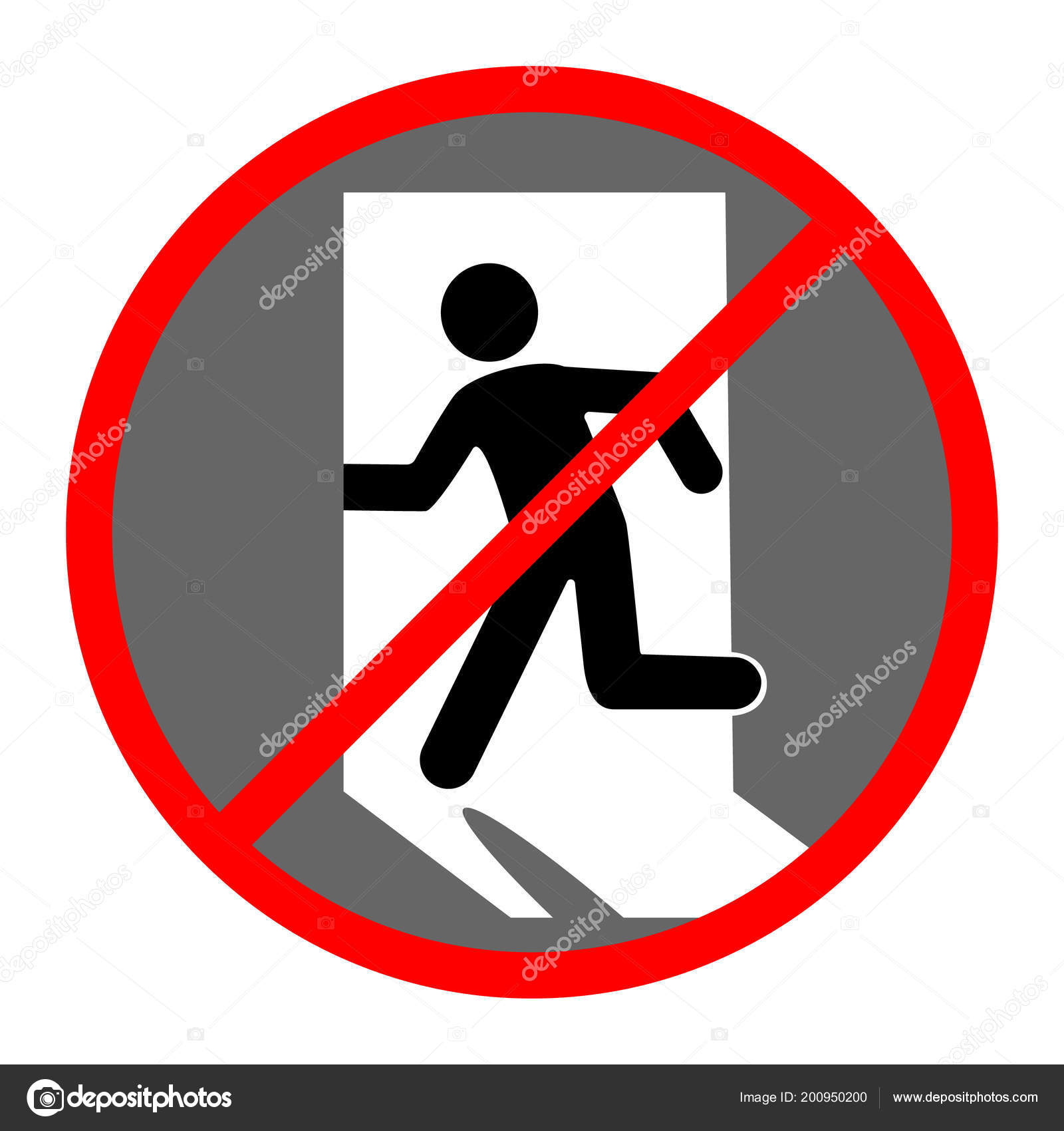 Sign Do Not Enter Stock Vector Image By C Mutlik1 Yandex Ru