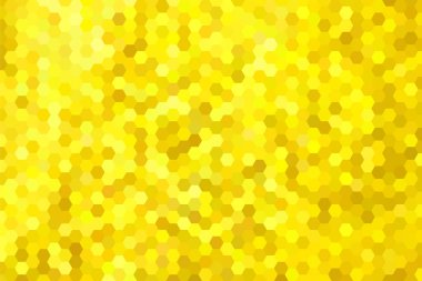 Altın sarı altıgen arka plan