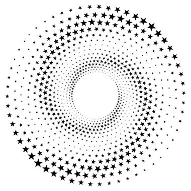 Özgün soyut noktalı resim arka plan zemin yıldız şekilli noktalar