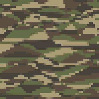 Tasarımınız için yeni orijinal piksel kamuflajı arka planı