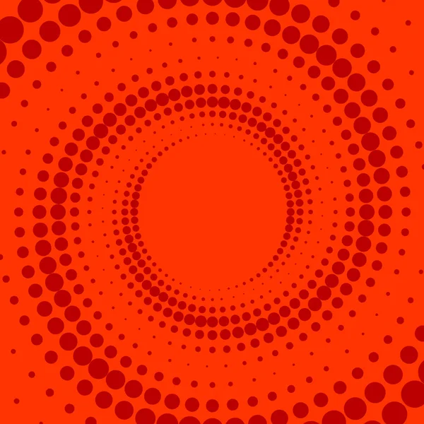 Rouge et rouge clair fond rétro comique — Image vectorielle