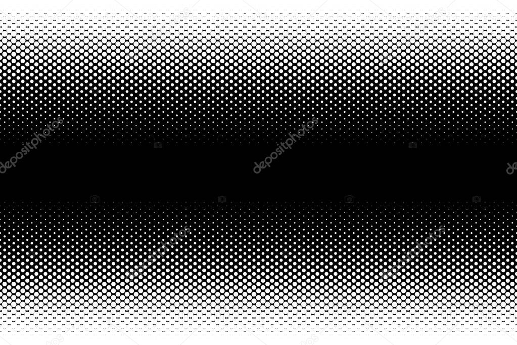 Original abstract halftone background of round dots with space to insert text or logo.
