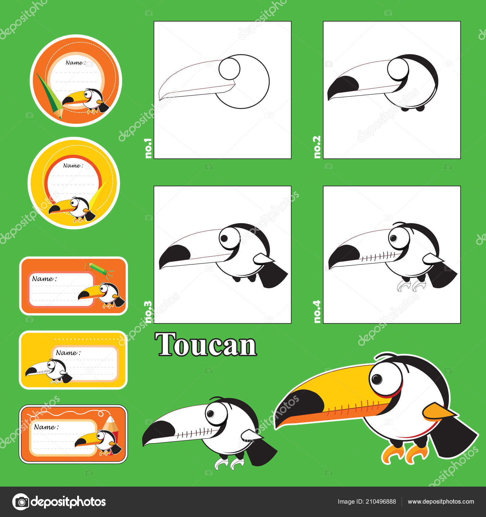 Zoo Animals Easy Drawing For Kids Step By Step Animals : 1300x1297