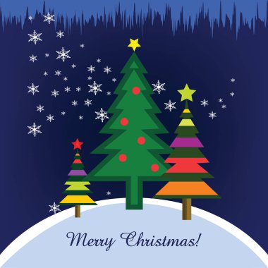 Noel ve yeni yıl için vektör tasarımları