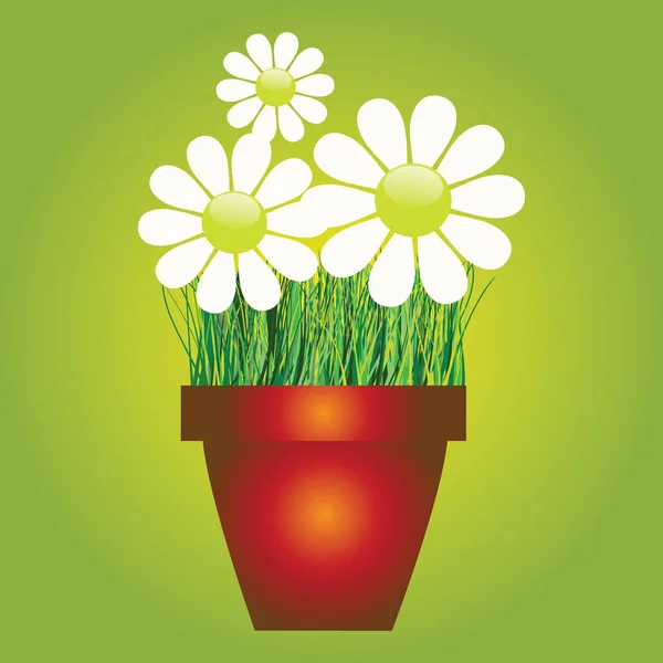 Vector Illustrations Flower — Stock Vector