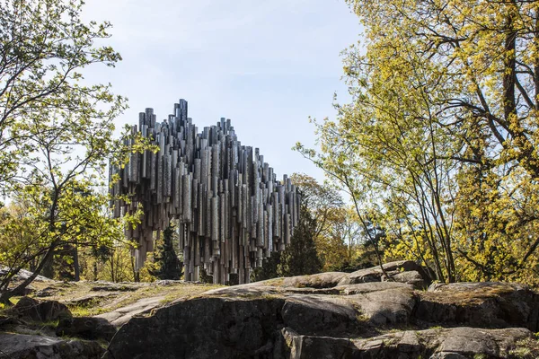 Sibelius anıt Helsinki
