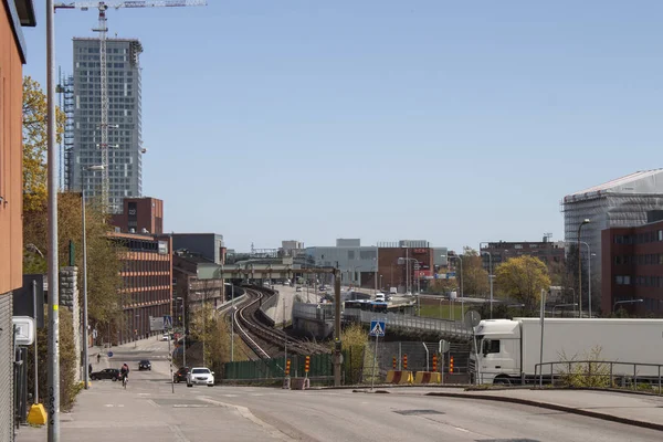 Helsinki'nin endüstriyel görünümü
