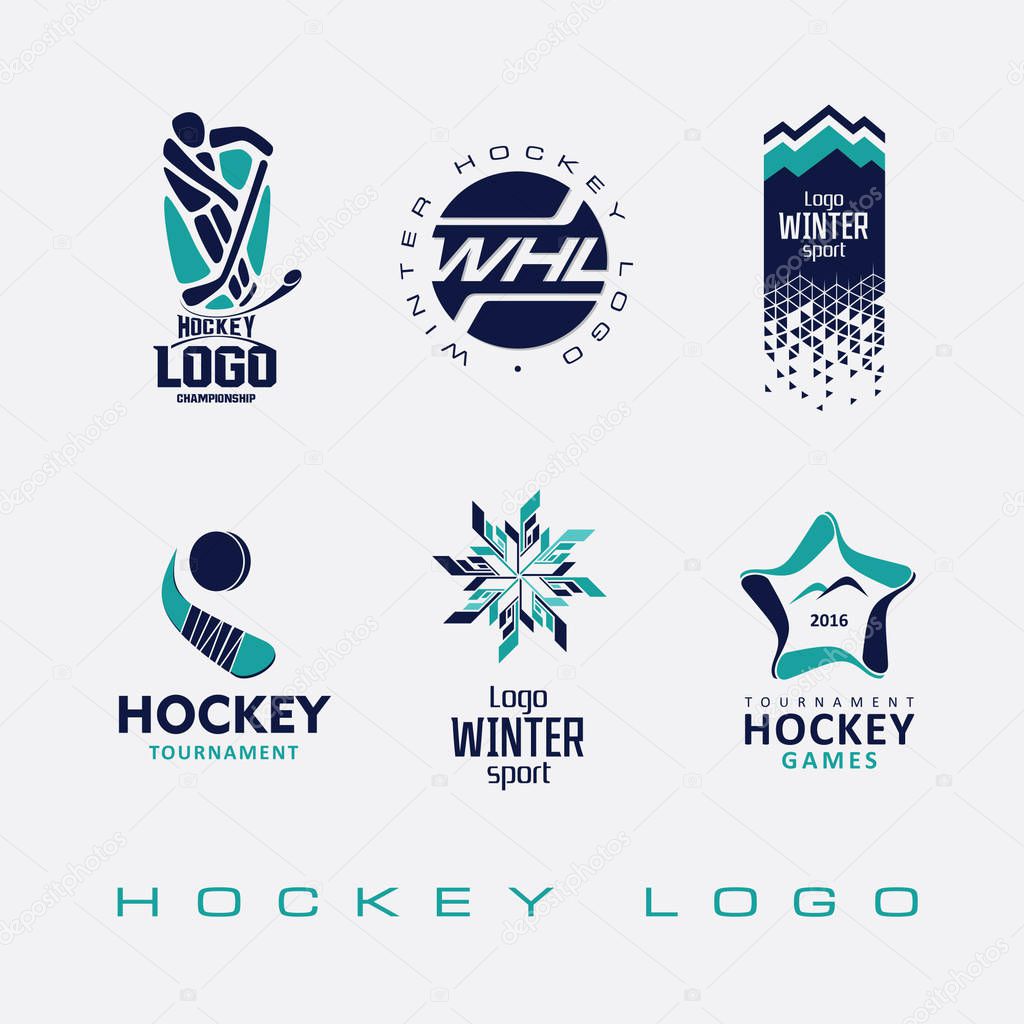 Ice hockey tournament logo