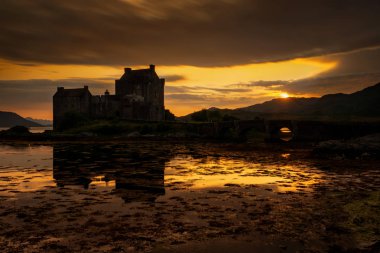 Eilean Donan akşamı