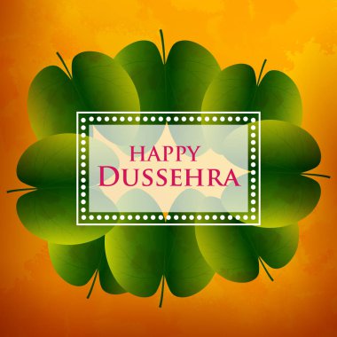 Mutlu Dussehra Navratri kutlama Hindistan tatil arka plan