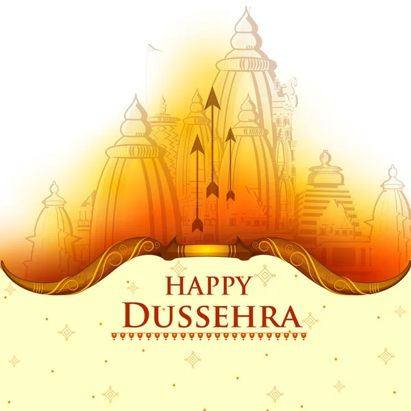 Mutlu Dussehra Navratri kutlama Hindistan tatil arka plan