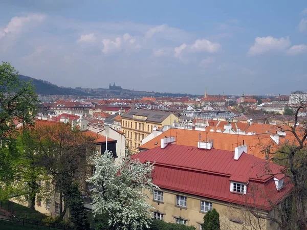 Typy Prahy Slunečného Dne Jaře — Stock fotografie