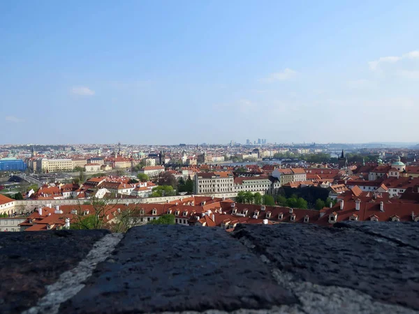 Typy Prahy Slunečného Dne Jaře — Stock fotografie