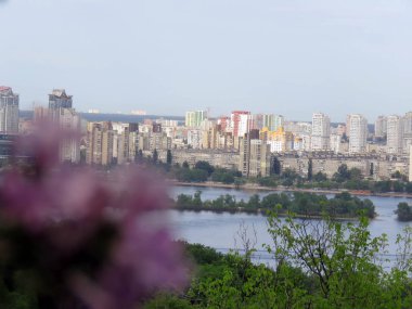 Kiev görünümlerinden bahar Botanik Bahçesi