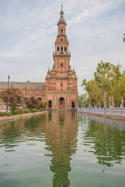 Sevilla España Octubre 2018 Plaza España Plaza España Sevilla Hermoso — Foto de Stock