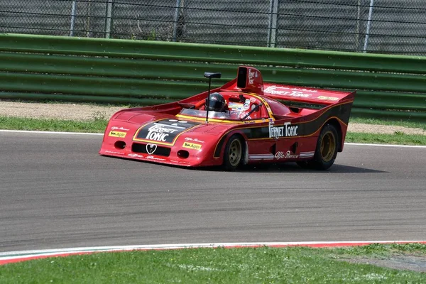 Maio 2018 Corrida Desconhecida Com Histórico 1977 Alfa Romeo Protótipo — Fotografia de Stock