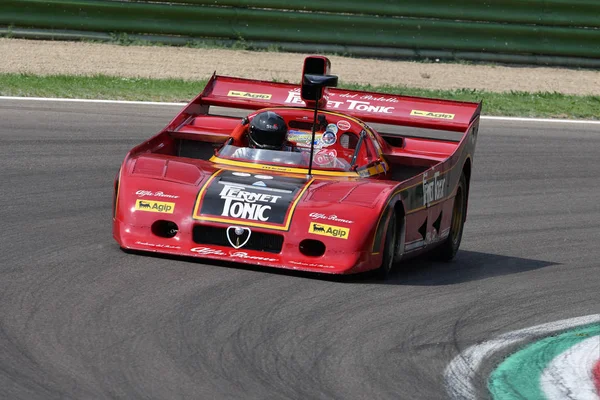 May 2018 Unknown Run Historic 1977 Alfa Romeo Prototype Car — стоковое фото