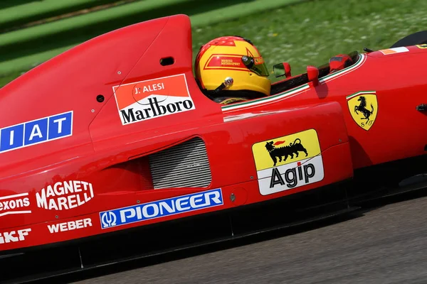 Mai 2018 Unbekannter Lauf Mit Historischem Ferrari Auto Modell F92A — Stockfoto