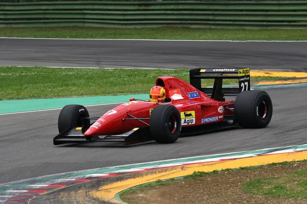 Mai 2018 Unbekannter Lauf Mit Historischem Ferrari Auto Modell F92A — Stockfoto