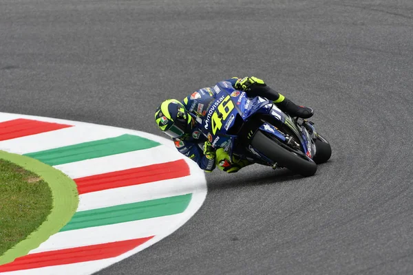 Mugello Itália Junho Italian Yamaha Movistar Team Rider Valentino Rossi — Fotografia de Stock