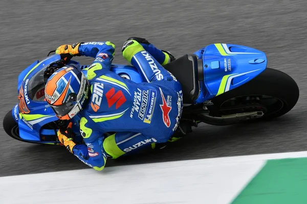 Mugello Italy June Spanish Suzuki Ecstar Team Rider Alex Rins — Stock Photo, Image