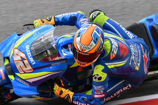 Mugello Italië Juni Spaans Suzuki Ecstar Team Rider Alex Rins — Stockfoto