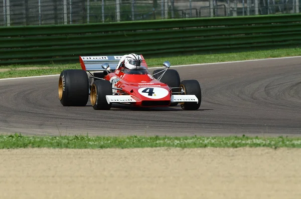 Maio 2018 Corrida Desconhecida Com Histórica Ferrari Car Modelo 312B2 — Fotografia de Stock