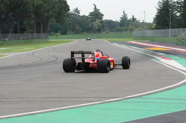 Mayo 2018 Carrera Desconocida Con Histórico Ferrari Car Model 640 —  Fotos de Stock