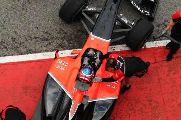 Mugello Italia Maggio 2012 Charles Pic Della Marussia Team Racing — Foto Stock