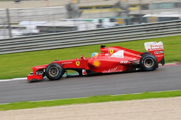 Mugello Italy 2012 Fernando Alonso Ferrari Team Racing Formula One — 스톡 사진