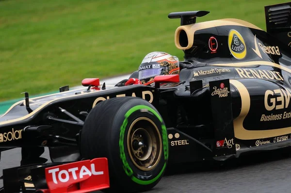 Mugello Italy May 2012 Jerome Ambrosio Lotus Renault Drives Testing — Stock Photo, Image