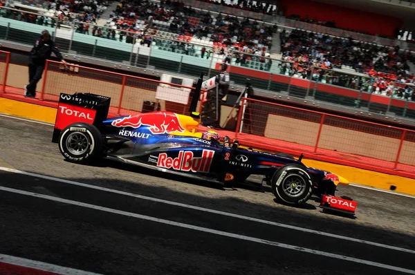 Mugello Olaszország Május 2012 Mark Webber Red Bull Racing Team — Stock Fotó