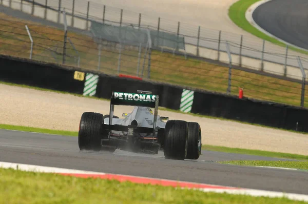 Mugello Itália Maio 2012 Nico Rosberg Mercedes Racing Team Sessão — Fotografia de Stock