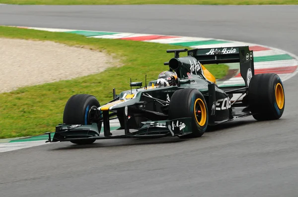 Mugello Italia Mayo 2012 Rodolfo Gonzales Caterham Equipo Carreras Durante —  Fotos de Stock