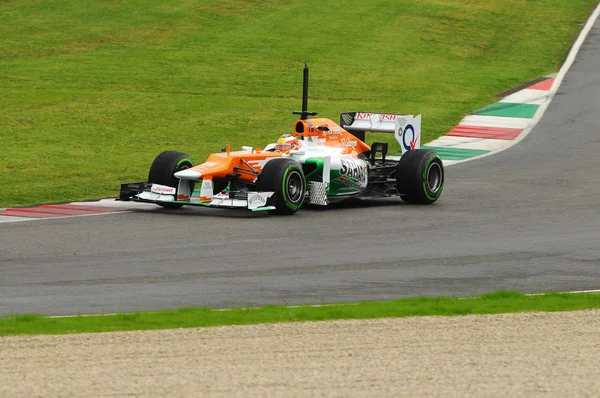 Mugello Itálie Květen 2012 Jules Bianchi Force Indie Týmové Závody — Stock fotografie