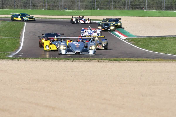 Dubna 2018 Neznámý Řidič Audi Lmp Vítěz Hodin Mans Imole — Stock fotografie