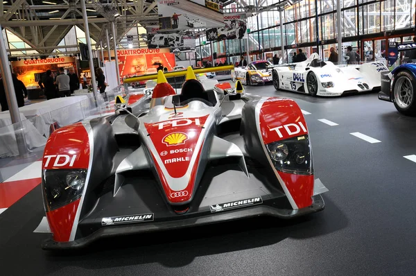 Bologna Italia Dicembre 2010 Audi R10 Tdi Ore Mans Esposta — Foto Stock