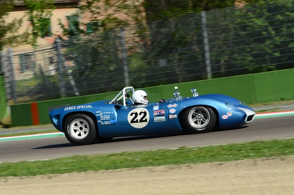 Abril 2018 Unidade Desconhecida Lola T70 Mk2 Spyder Durante Motor — Fotografia de Stock